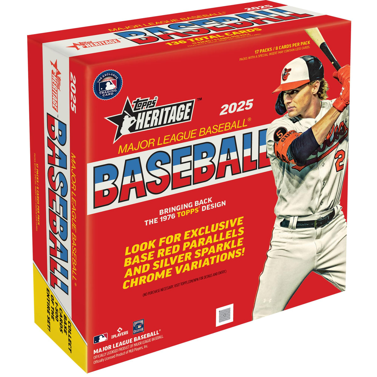 2025 Topps MLB Heritage Baseball - Mega Box