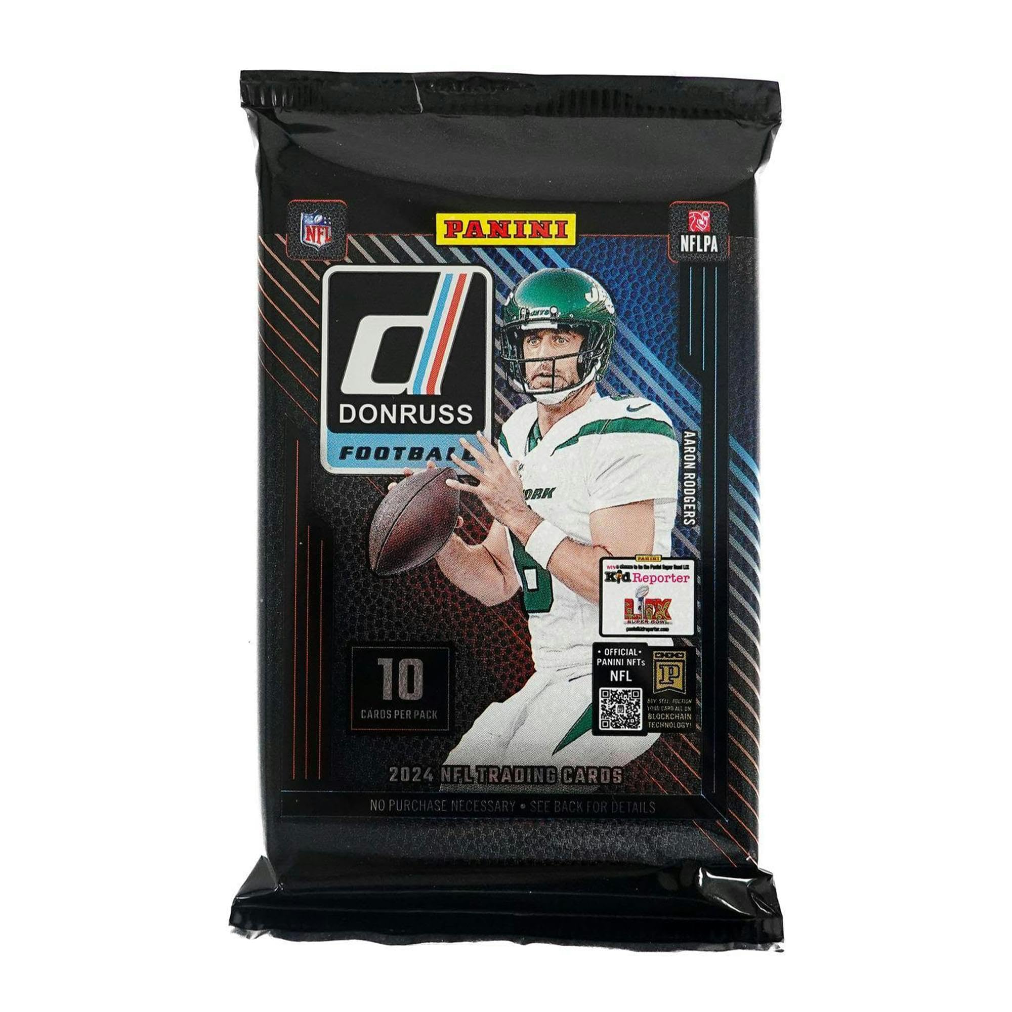 2024-25 Panini Donruss Football Mega Box – NFL Trading Cards, Retail Exclusive, 60 Cards, Rated Rookies, Autograph or Memorabilia Card