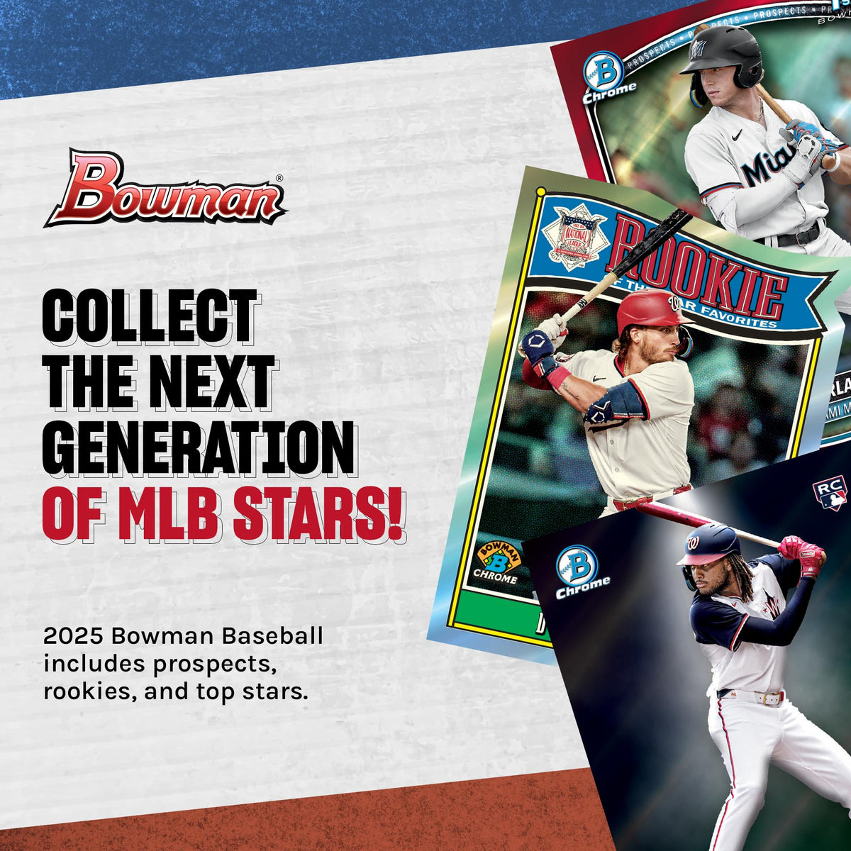2025 Bowman MLB Baseball - Factory Sealed - Value Box