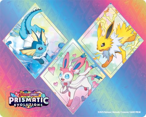 Pokemon TCG Scarlet and Violet 8.5 Prismatic Evolutions Tech Sticker Collection (Random Promo)