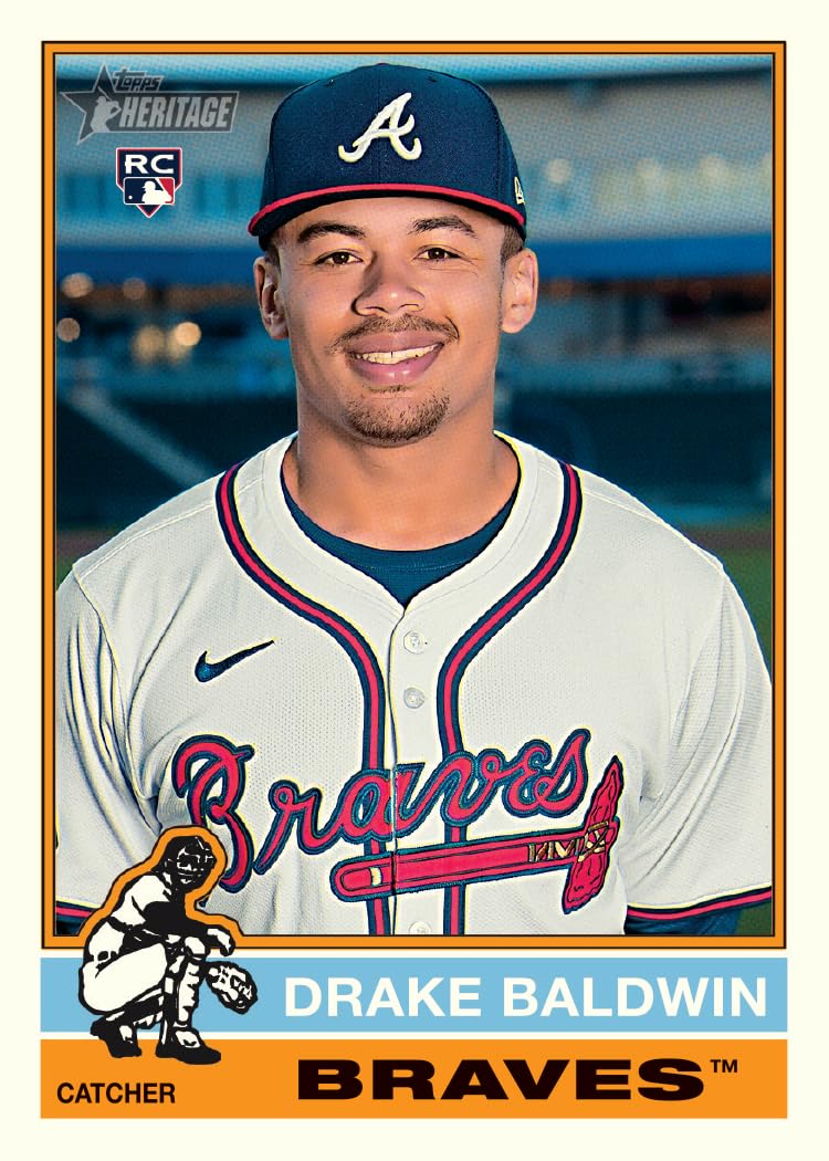 2025 TOPPS Heritage HIGH Number Hobby Box