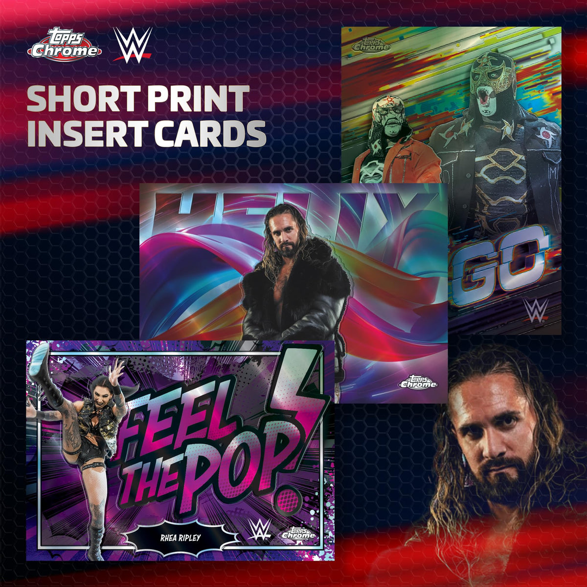 2026 Topps Chrome WWE - Factory Sealed - Mega Box