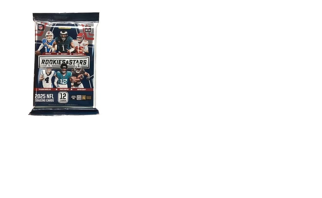 2025 Panini NFL Rookies & Stars Football Trading Card Blaster Box (2 Exclusive Red Plaid Parallels Per Blaster Box)