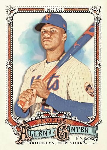 Topps 2025 Allen & Ginter Baseball 8-Pack Blaster Value Box