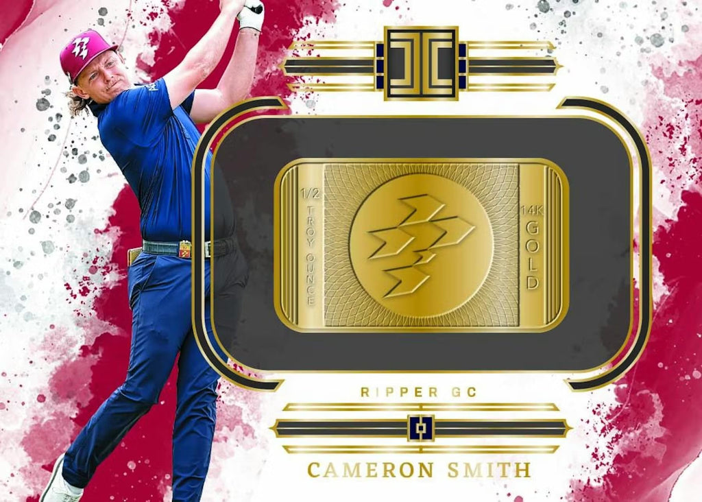 2025-2026 Panini Impeccable LIV Golf Hobby Trading Card Box (8 Autographs or Memorabilia Cards Per Box)