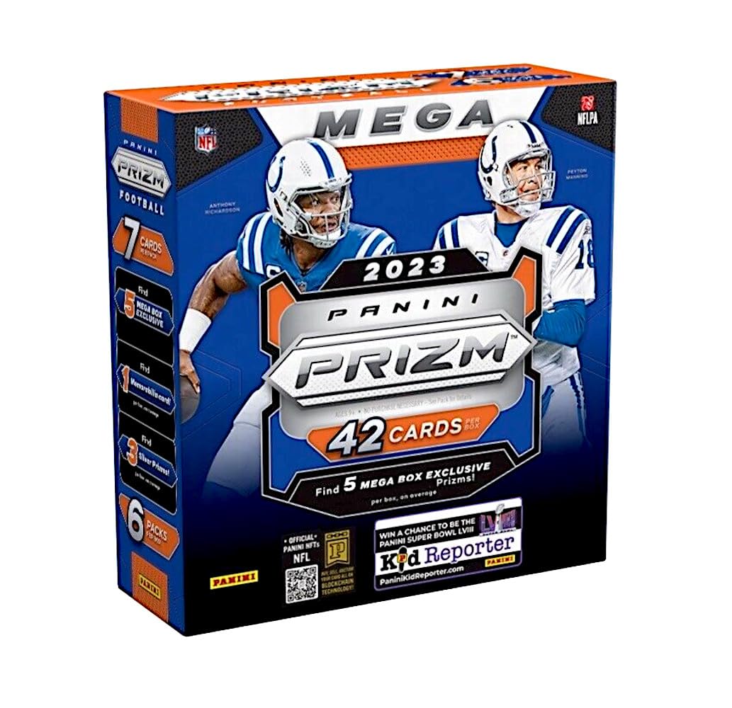 PANINI 2023 NFL Prizm Football Mega Box