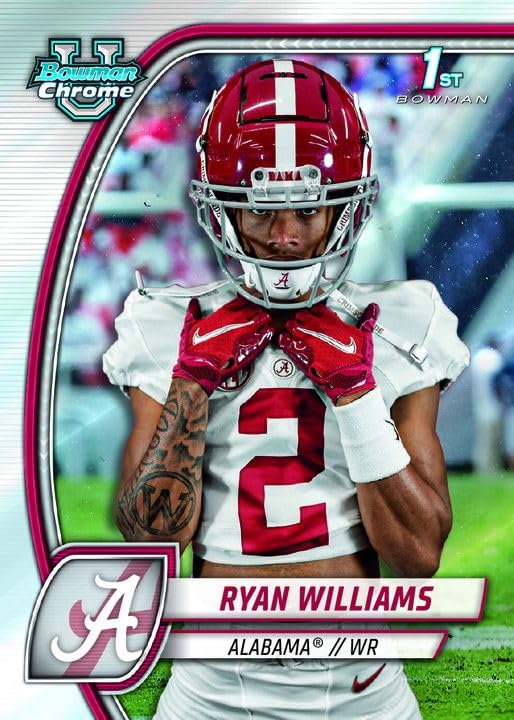 Chrome University Football Hobby Box by Topps