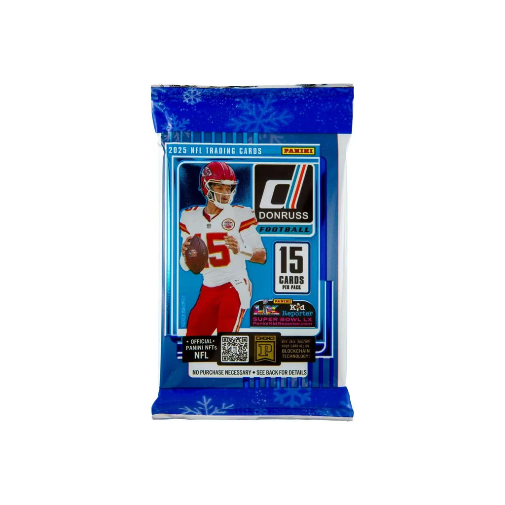 2025 Panini Donruss Football Holiday Trading Cards Blaster Box