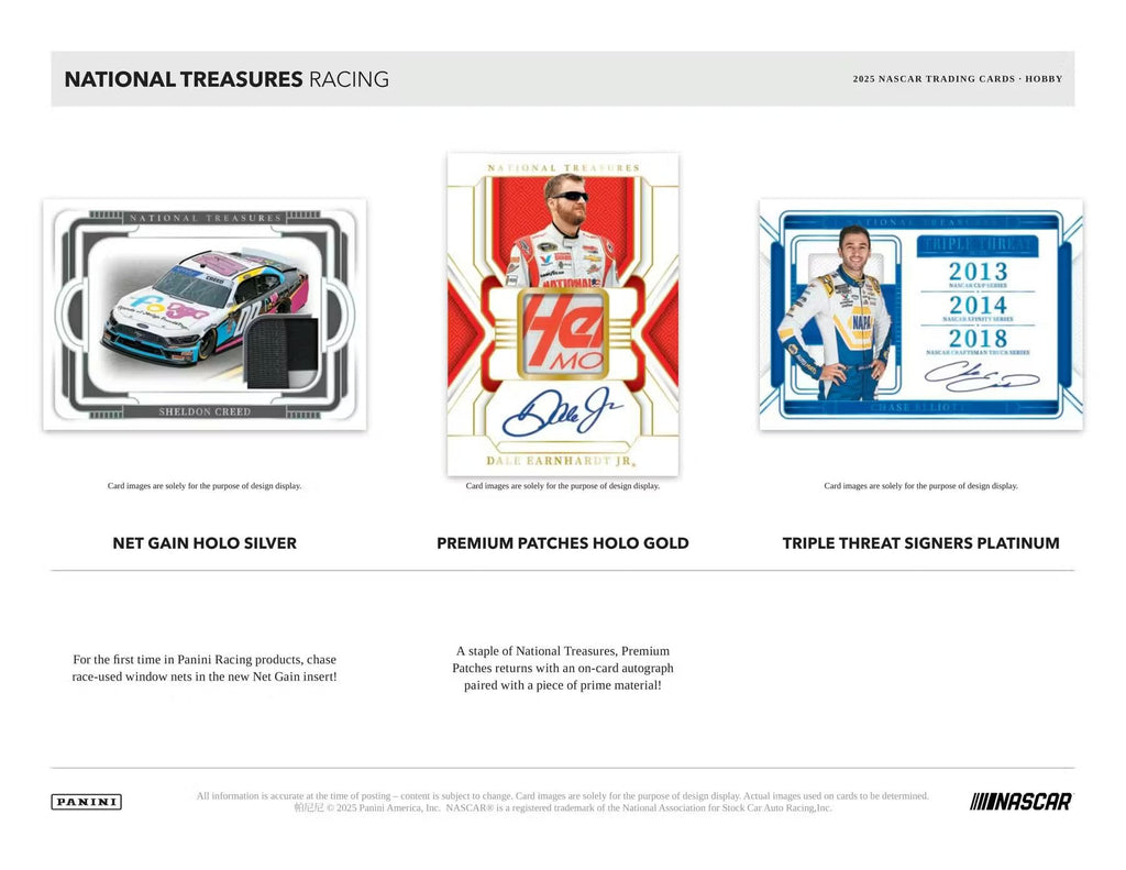 Panini 2025 National Treasures Racing Hobby Box