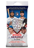 2026 Topps Series 2 Baseball Jumbo Trading Card Fat Pack (Search for Heavy Lumber Autographs)