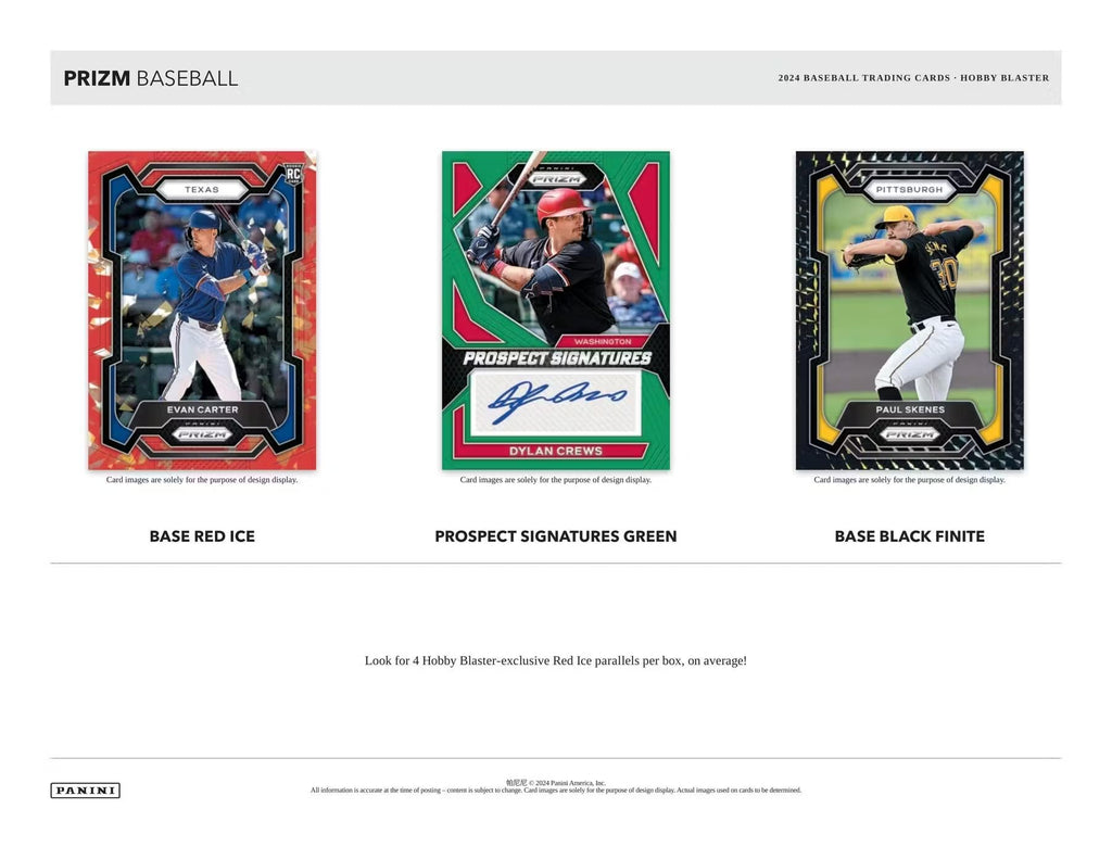 2024 Panini Prizm Baseball Hobby Blaster Box