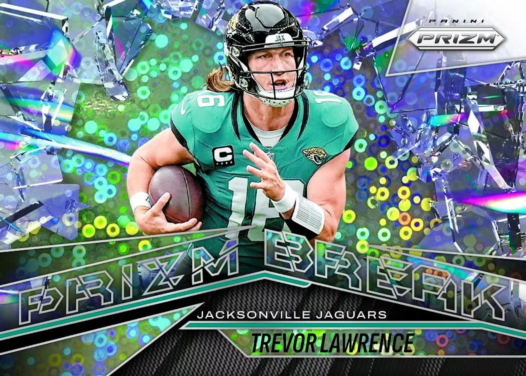 2025 Panini Prizm Football No Huddle Trading Card Box (2 No Huddle Prizm Autographs Per Box)