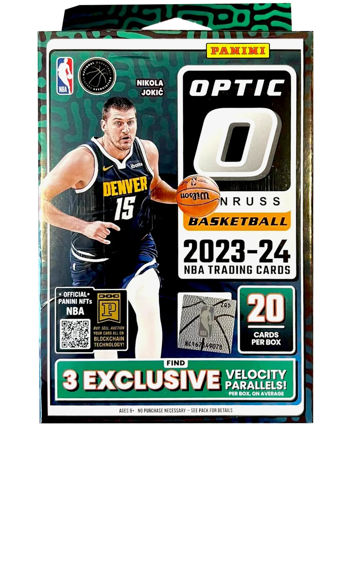 Panini 2023-24 Donruss Optic Basketball Hanger Box - 20 Cards