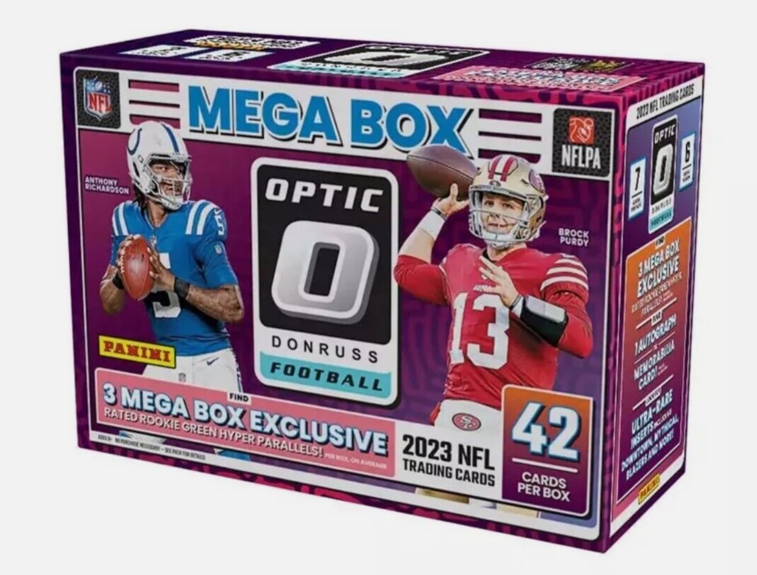 2023 OPTIC FOOTBALL SEALED MEGA BOX