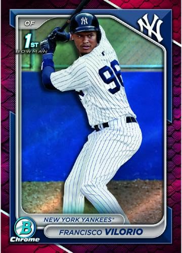 2024 Topps Bowman Chrome Baseball Factory Sealed Mega Box - Baseball Complete Sets