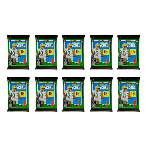 2025–26 Panini Score NFL Football Mega Box – Official Trading Cards – Mega Box Exclusive Parallels, Rookie Cards & Inserts – Sealed Retail Box