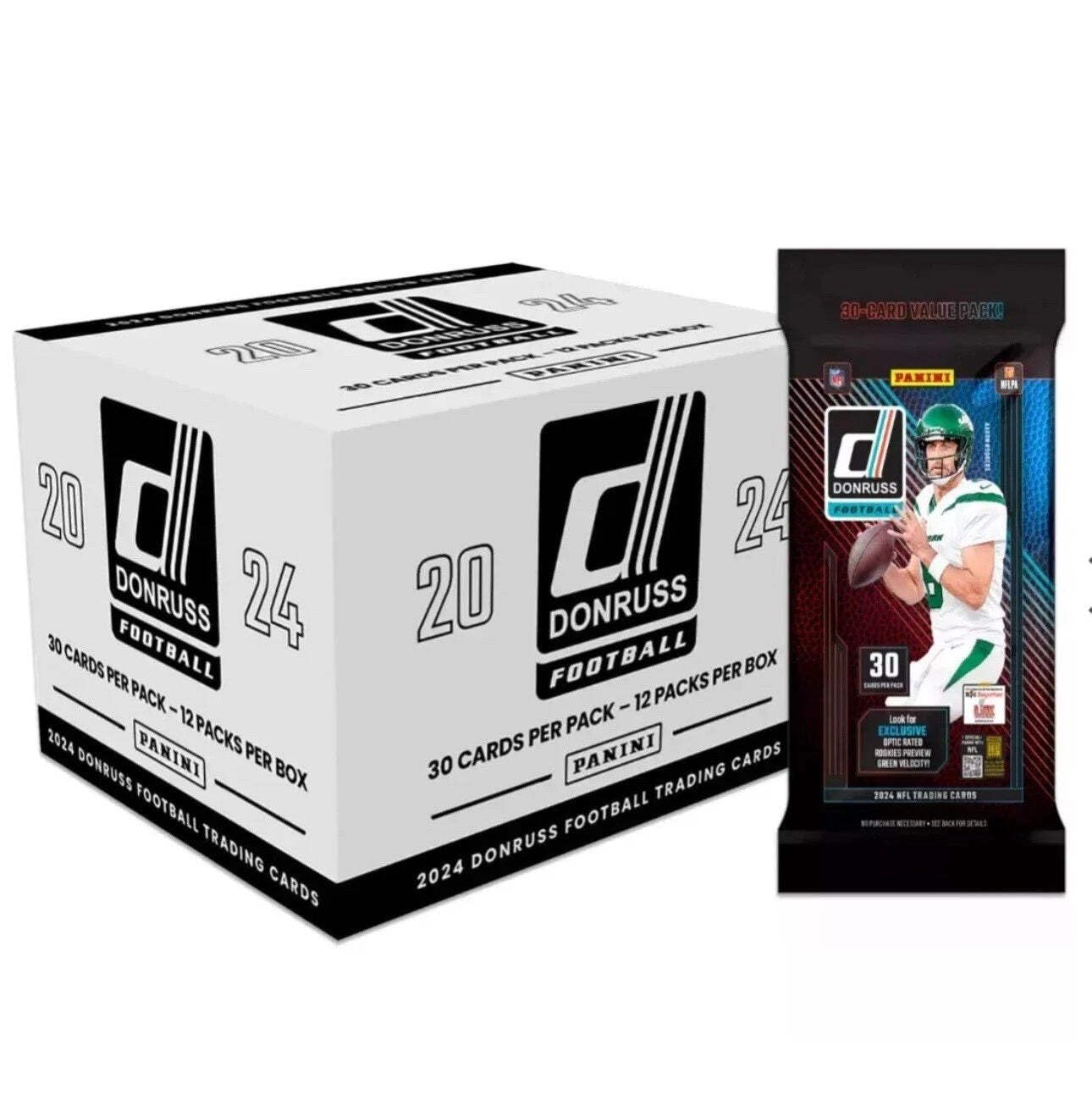 2024 Panini Donruss Football Fat Pack Display Box