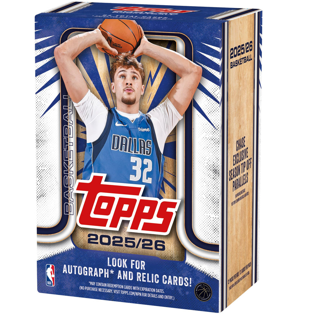 2025/26 Topps Basketball 7-Pack Blaster Box