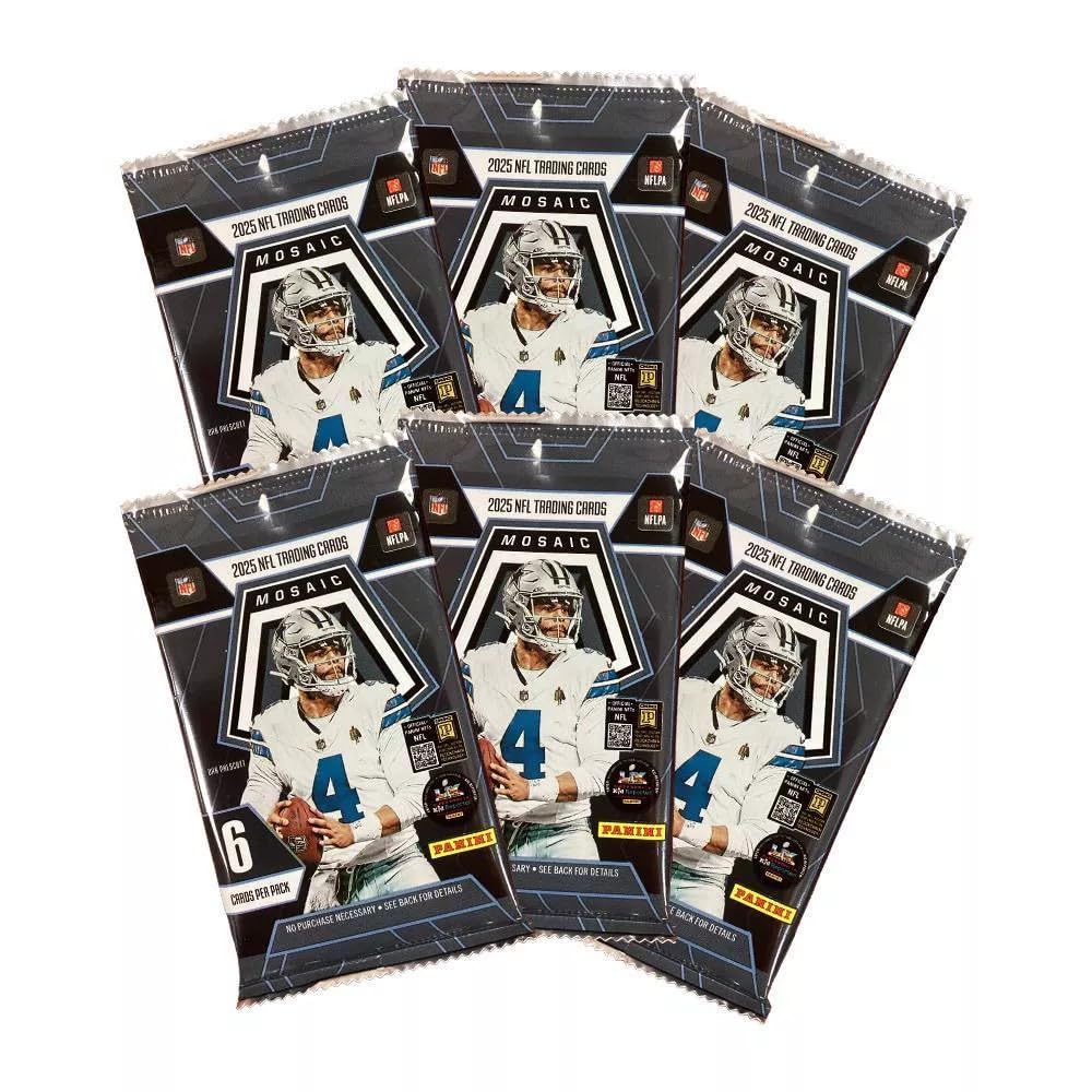 Panini 2025 NFL Mosaic Football Trading Card Blaster Box