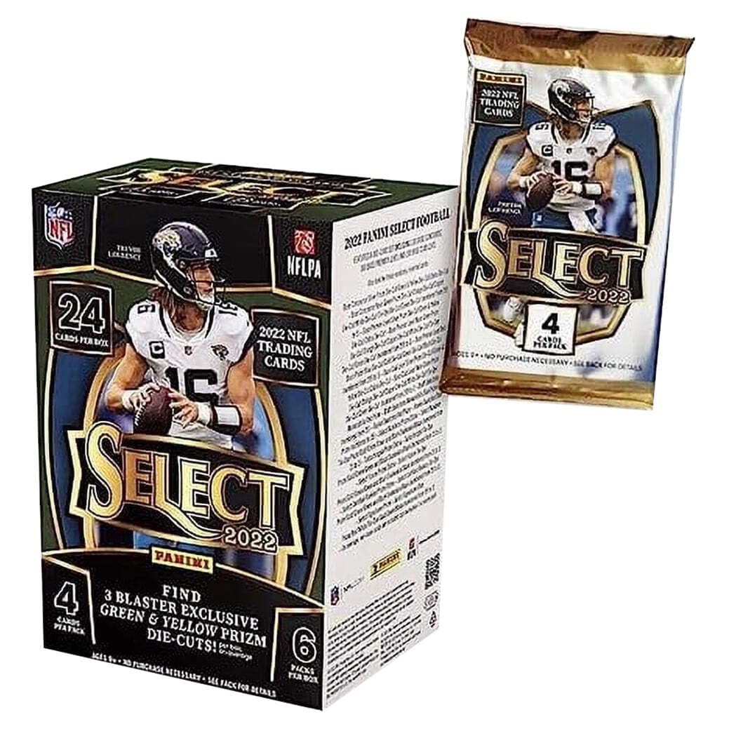 2022 Panini Select Football Trading Card Blaster Box