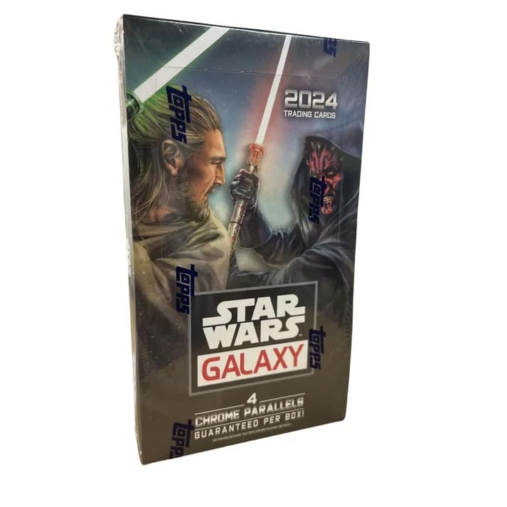 2024 Topps Chrome Galaxy Star Wars Hobby Box Factory Sealed