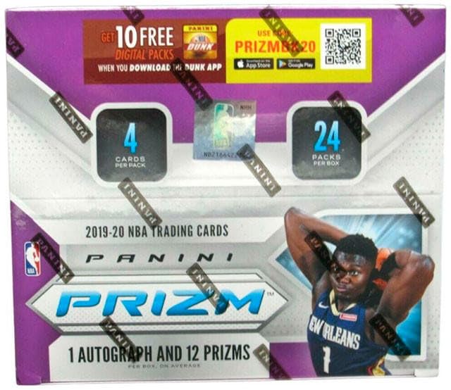 2019-20 Panini Prizm Basketball Retail Box