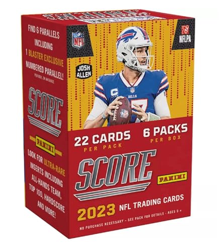 2023 Score Football Card Blaster Box (132 Cards)