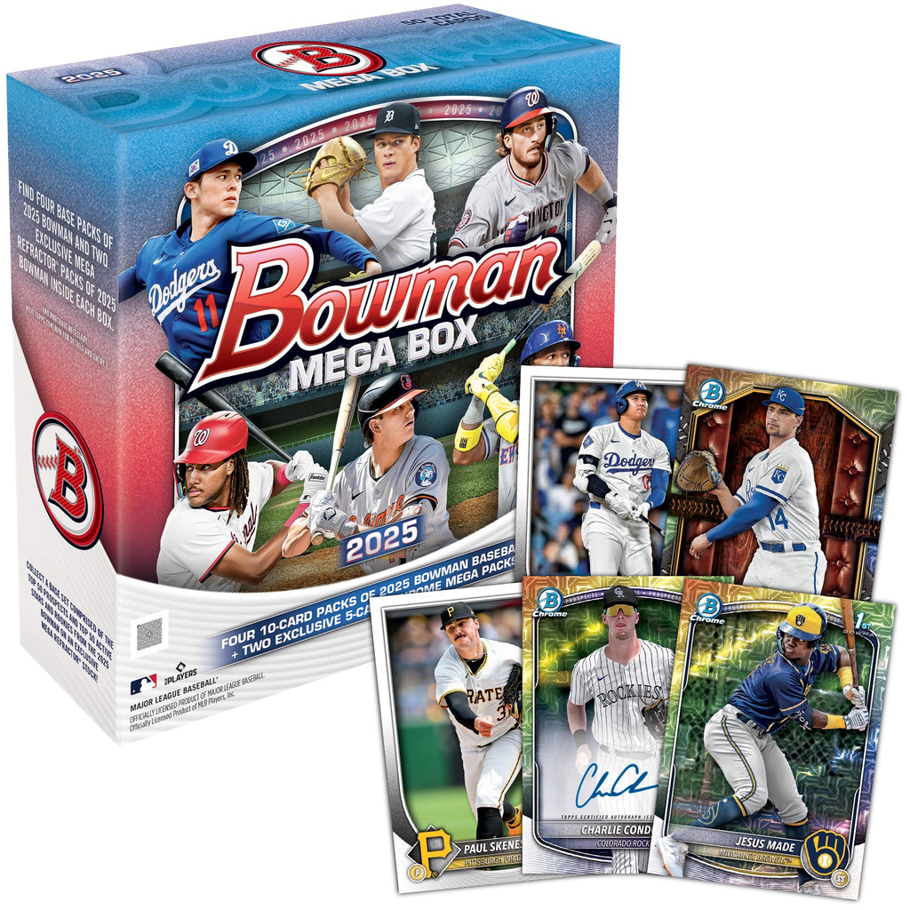 2025 Bowman MLB Baseball - Factory Sealed - Mega Box
