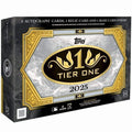 2025 Topps Tier One Baseball Sealed Hobby Box (2 Autograph + 1 Relic Per Box)