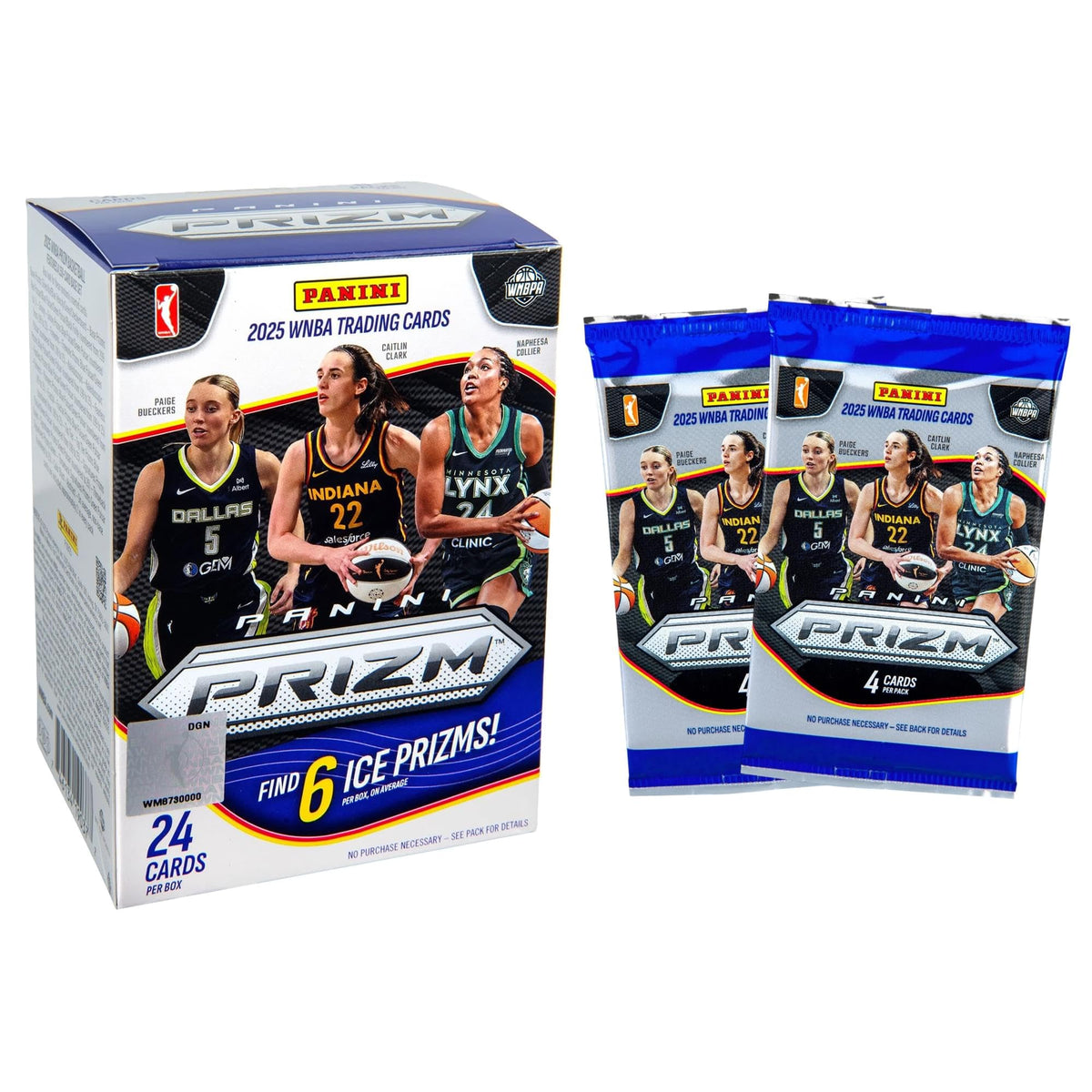 2025 WNBA Panini Prizm Blaster