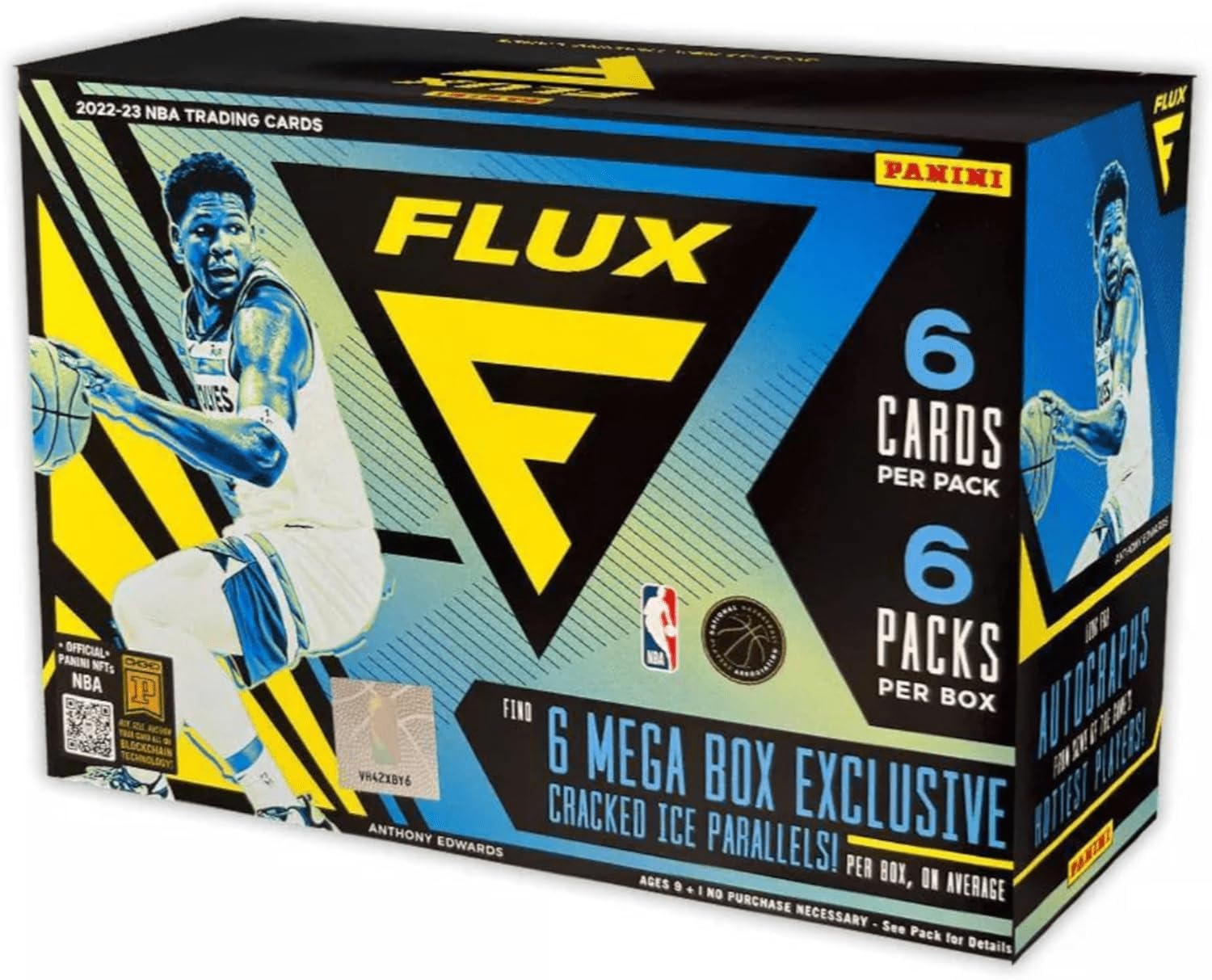 2022/23 Panini Flux NBA Basketball MEGA Box (6 pks/bx)