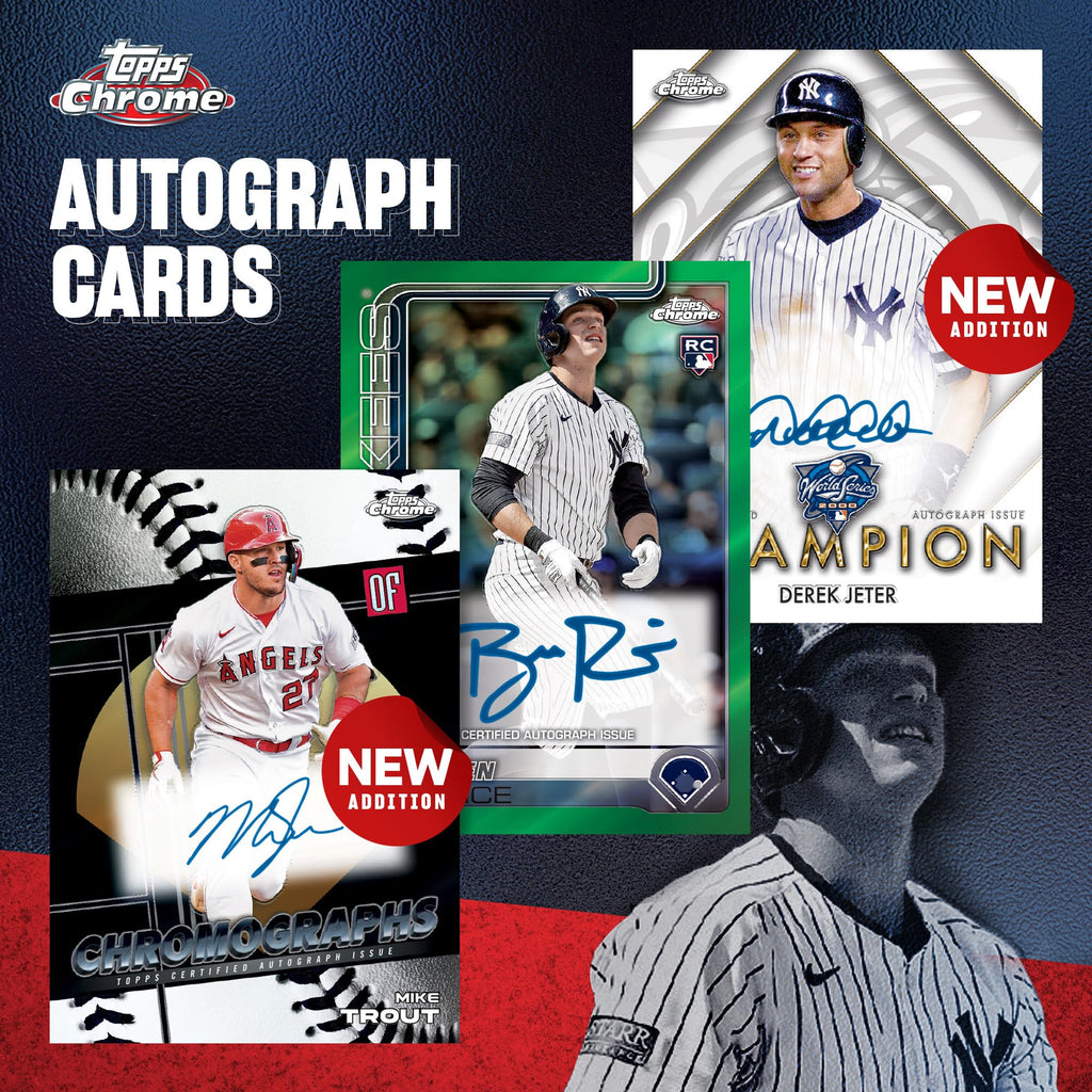 2025 Topps Chrome Baseball - Factory Sealed - Value Box