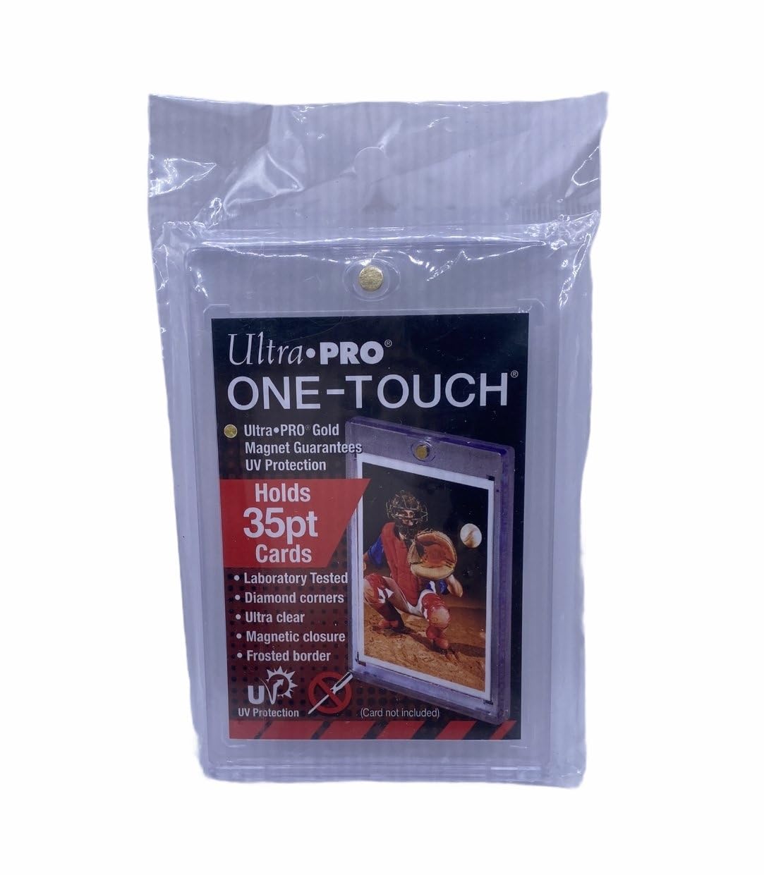 Ultra Pro 35 pt One-Touch Magnet Card Holder with UV Protection