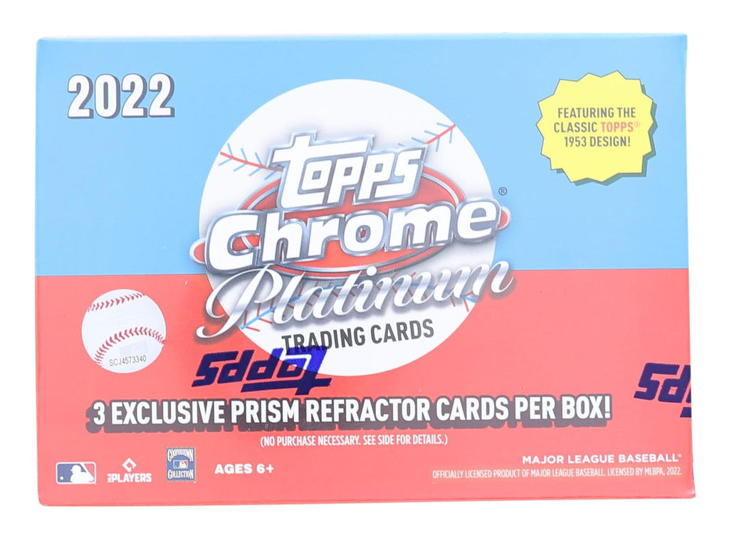 2022 Topps Chrome Platinum Anniversary Baseball Value Box