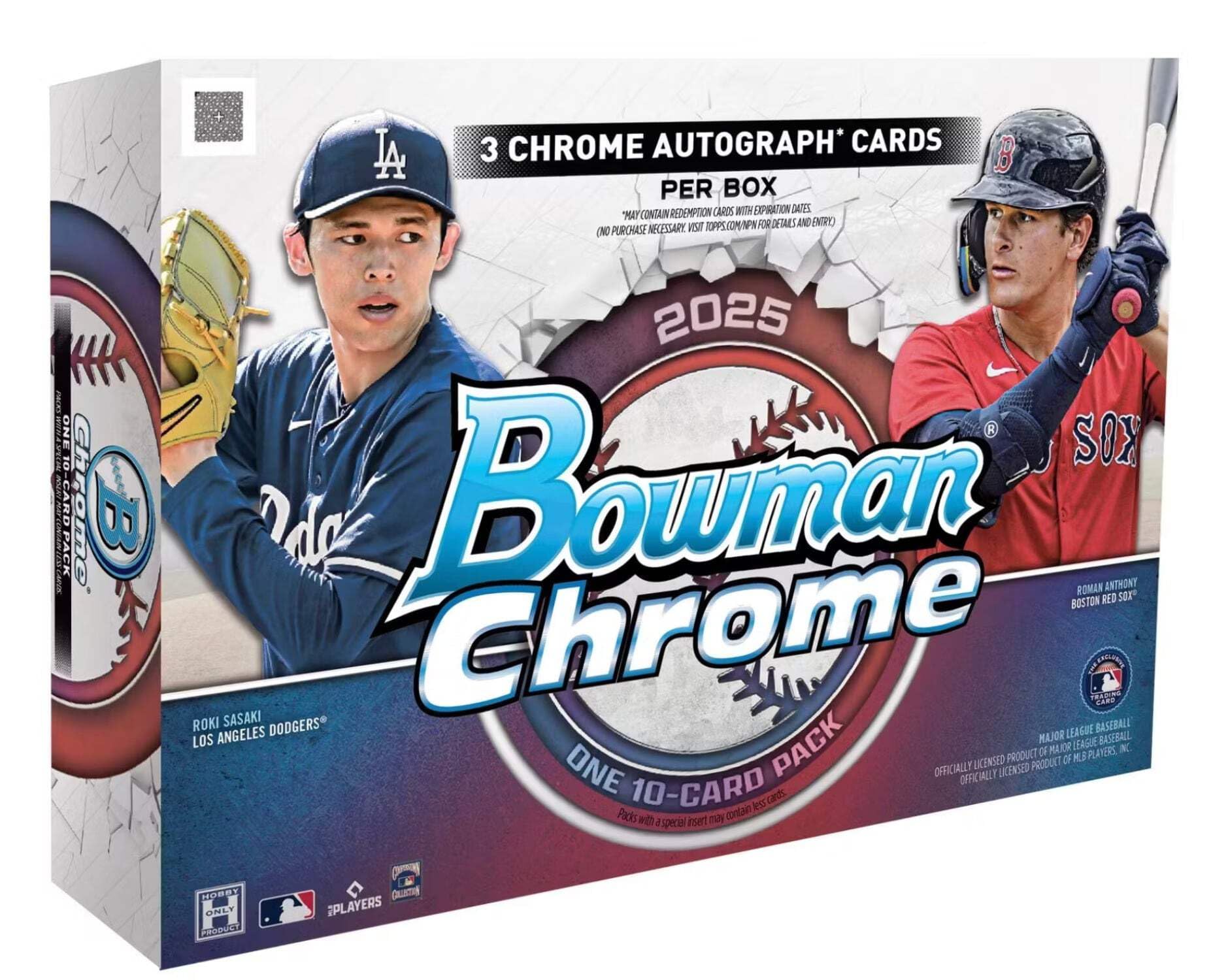 2025 Bowman Chrome Baseball Breaker's Delight Box