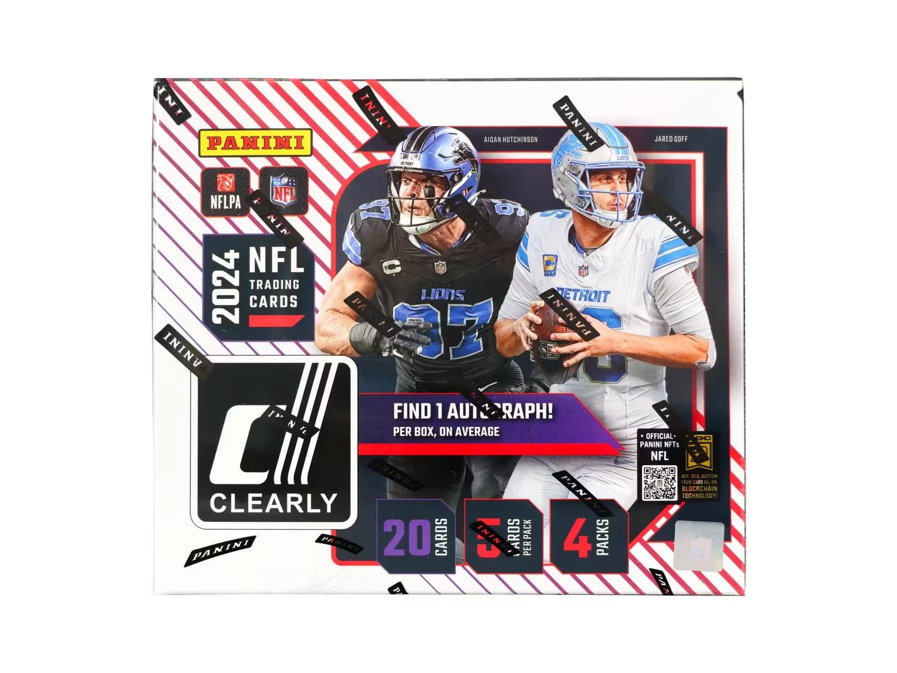 2024 Panini Clearly Donruss Football Hobby Box – HOFBC