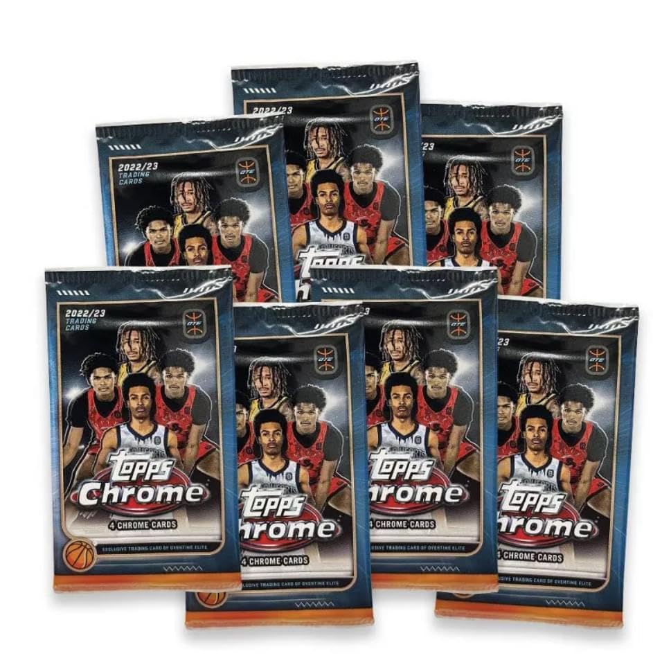 2022/23 Topps Chrome Overtime Elite Basketball Value Box