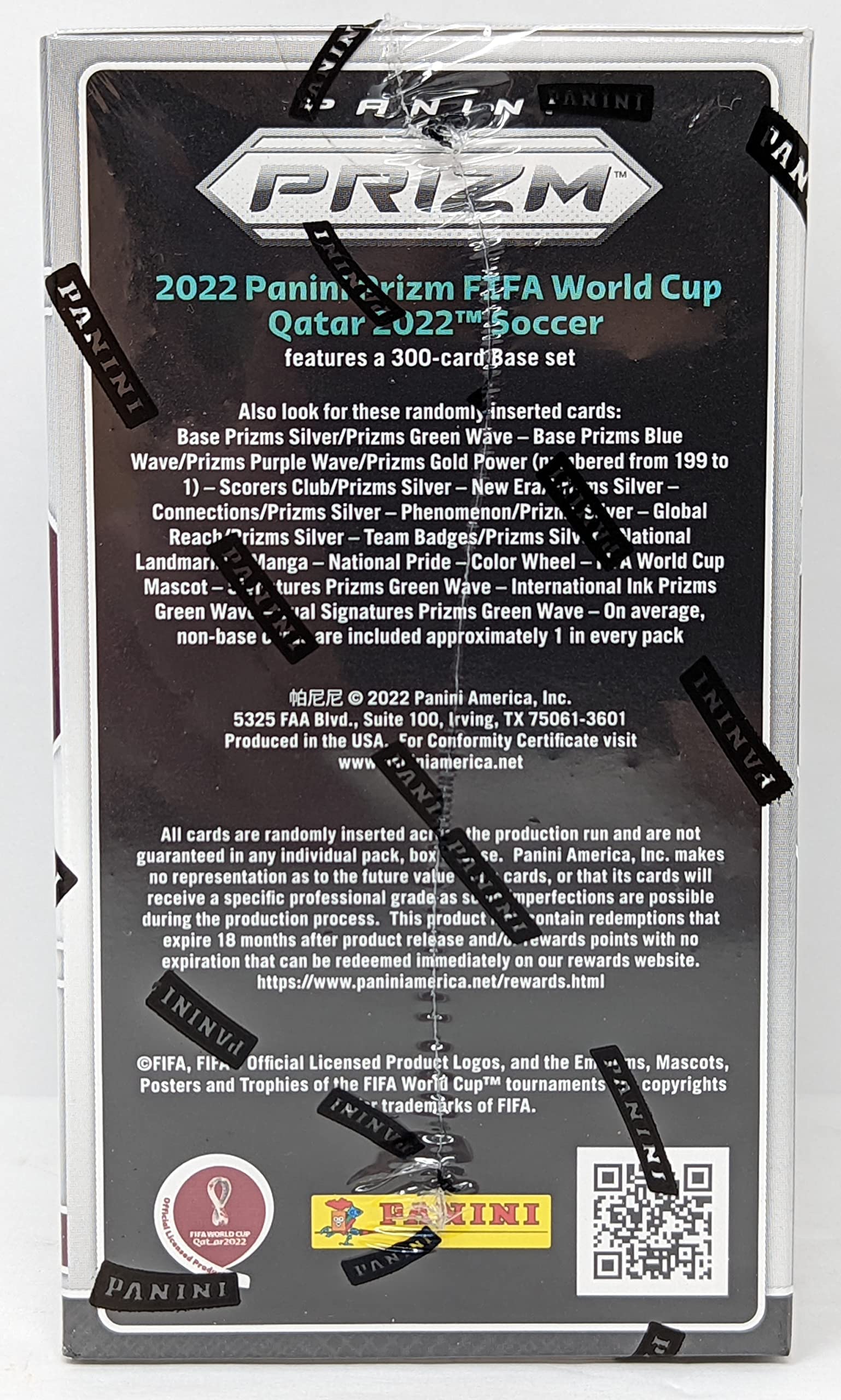 2022 Panini Prizm FIFA World Cup Qatar Soccer Blaster Box (24 Cards Total)