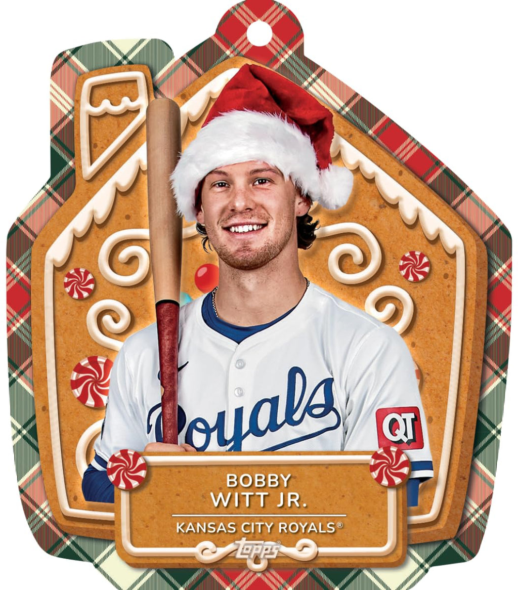 MLB 2024 Topps Holiday Baseball Mega Box | 10 Packs