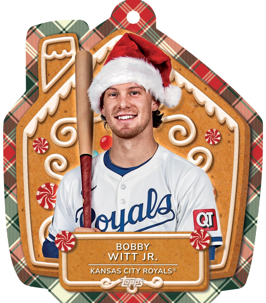 MLB 2024 Topps Holiday Baseball Mega Box | 10 Packs