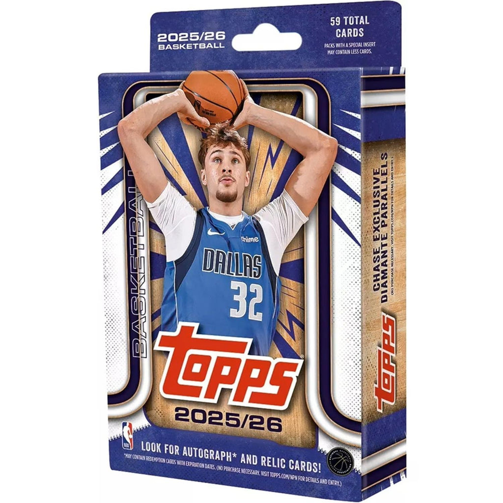 Topps 2025-26 Basketball 59-Card Hanger Box