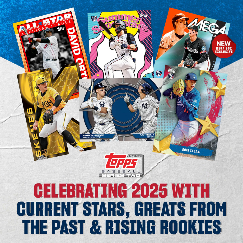 2025 Topps MLB Baseball Series 2 - Factory Sealed - Mega Box