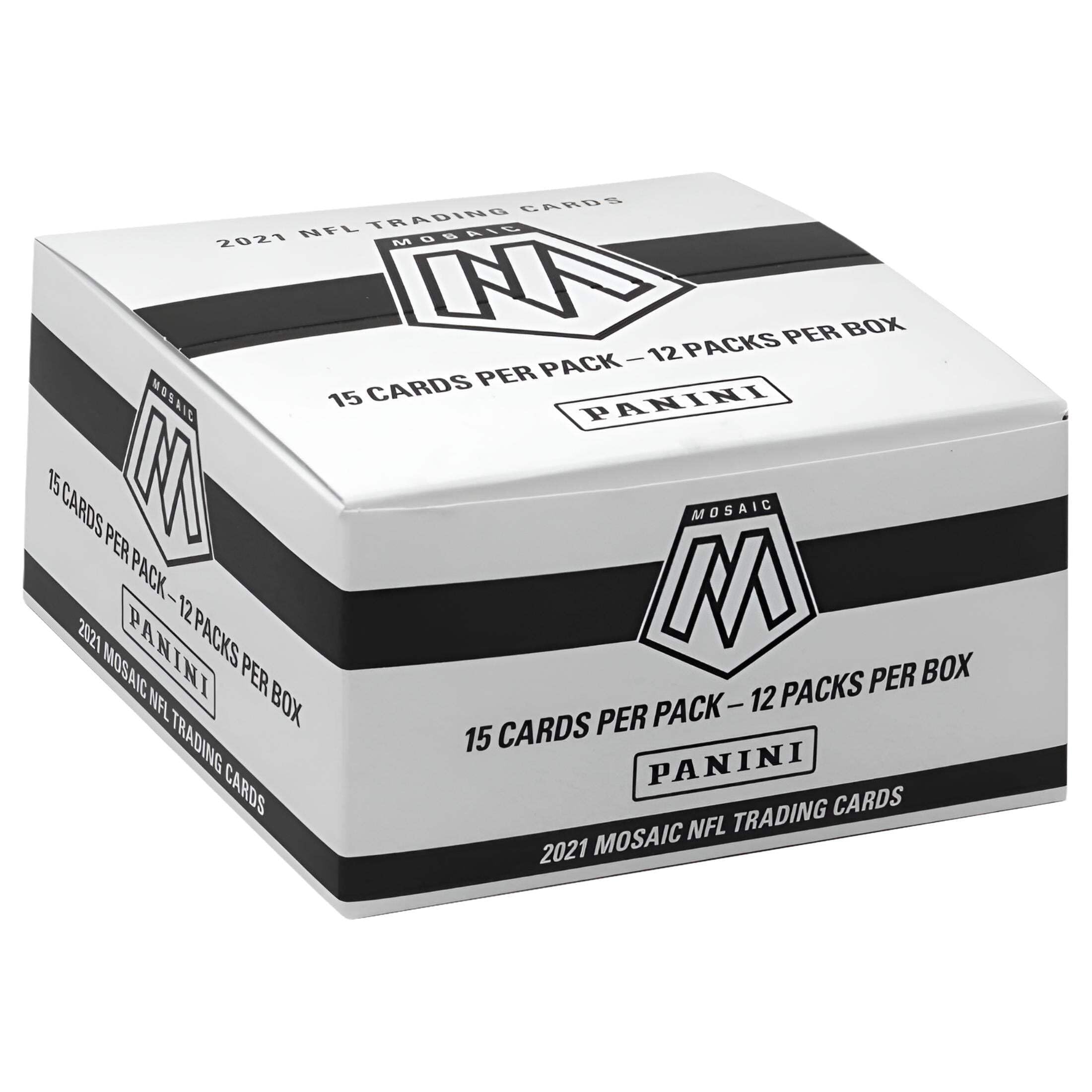 2021 Panini Mosaic NFL Football CELLO box (12 pks/bx)