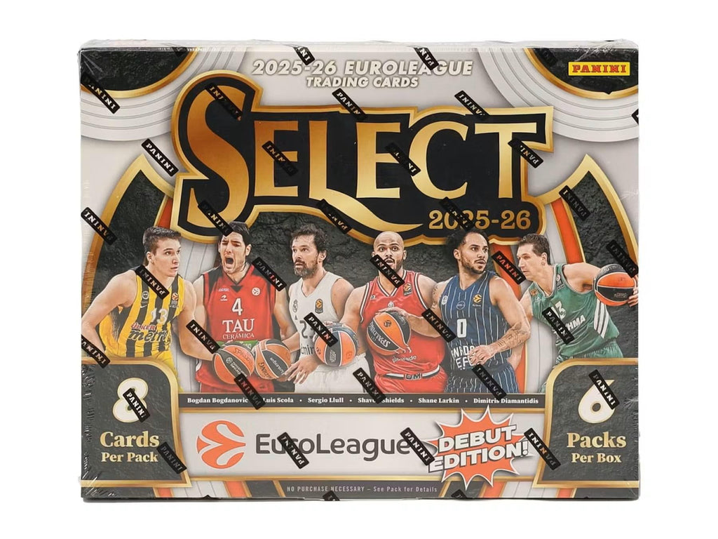 GTS Distribution Panini America Inc EuroLeague Basketball Select Hobby 25-26 Trading Cards