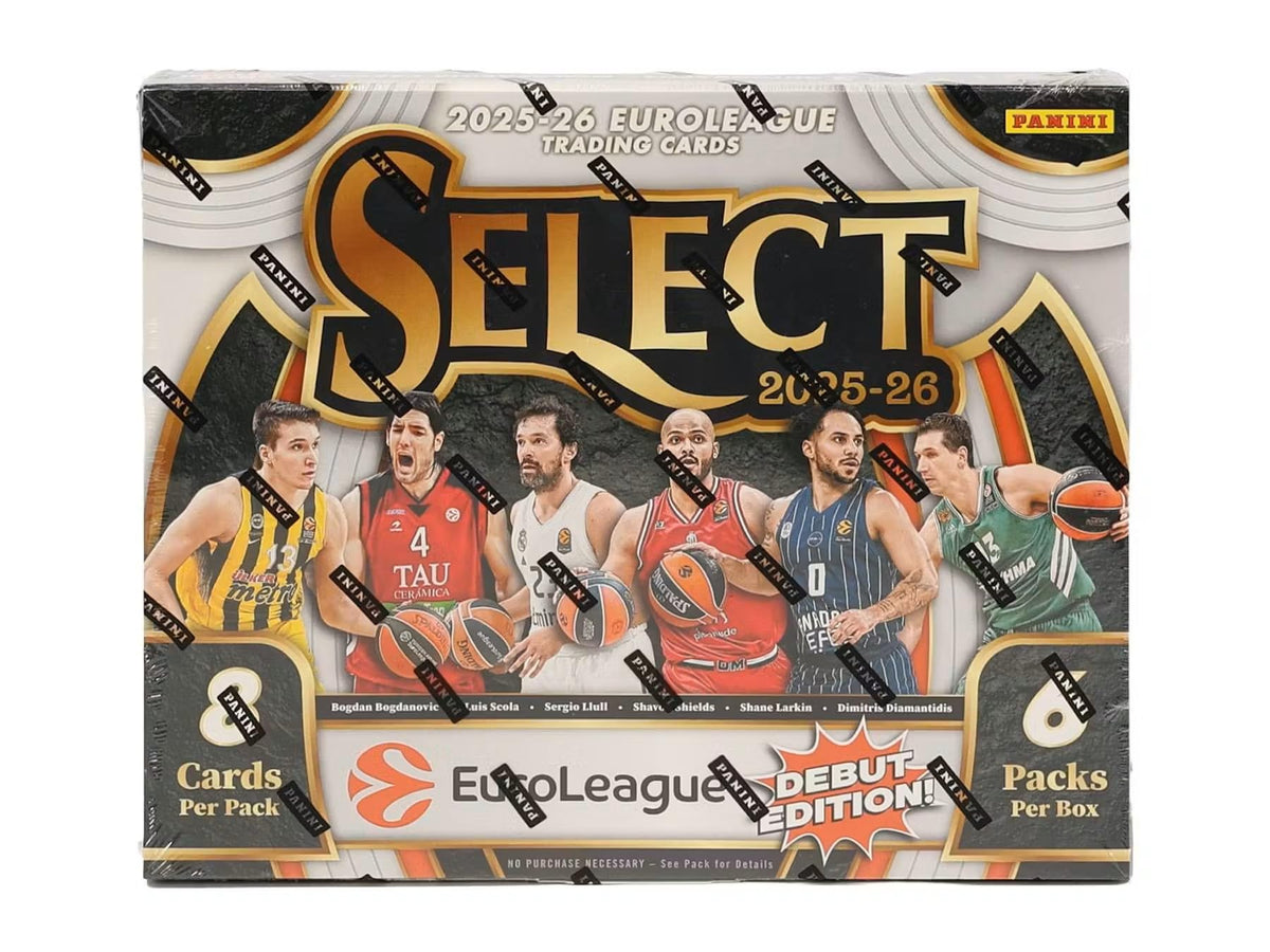 GTS Distribution Panini America Inc EuroLeague Basketball Select Hobby 25-26 Trading Cards