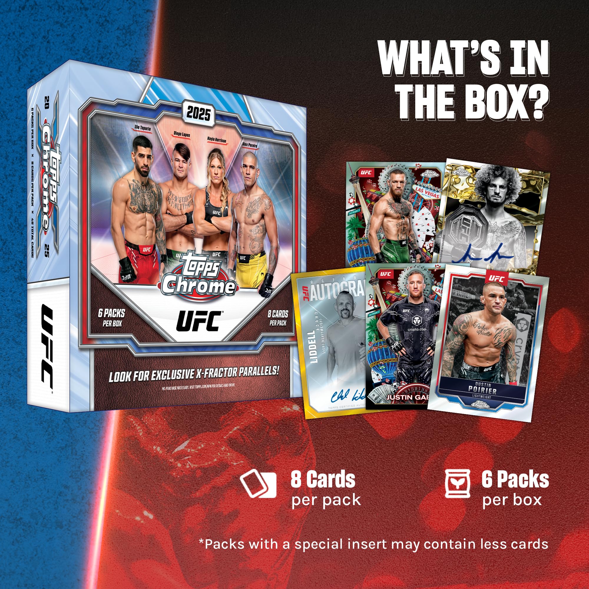 2025 Topps Chrome UFC - Factory Sealed
