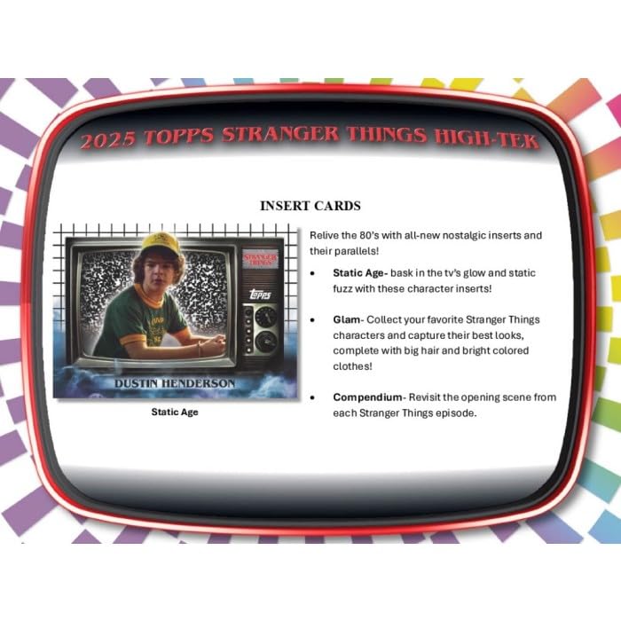 2025 Topps Stranger Things High Tek Hobby Box