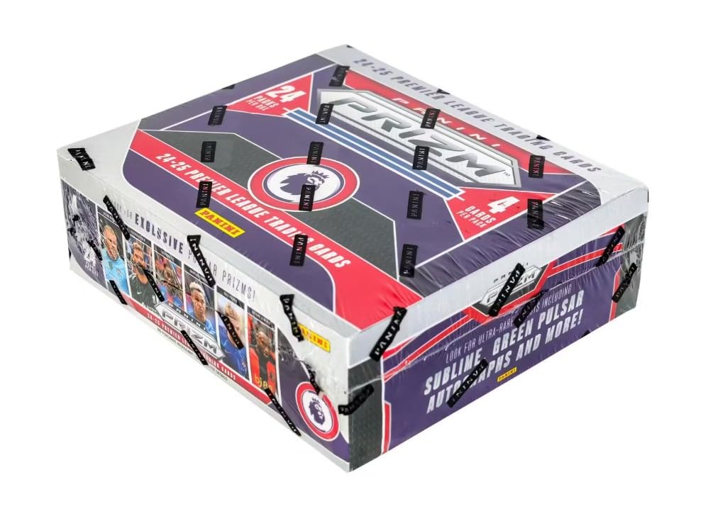 2024-25 Panini Prizm Premier League EPL Soccer Retail 24-Pack Box