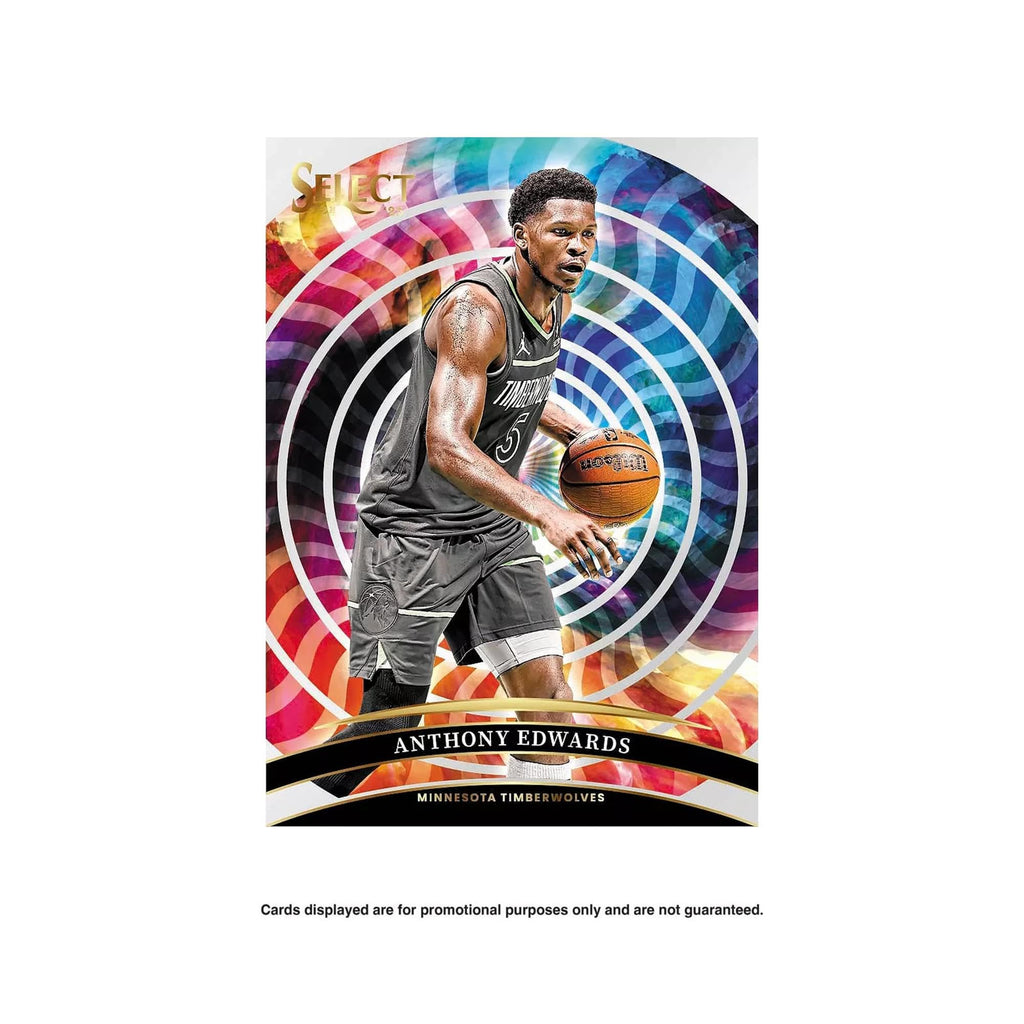 2024–25 Panini Select NBA Basketball Mega Box – Official Trading Cards – Retail Exclusive Blue & Red Prizms, Rookie Cards & Inserts – Sealed Box