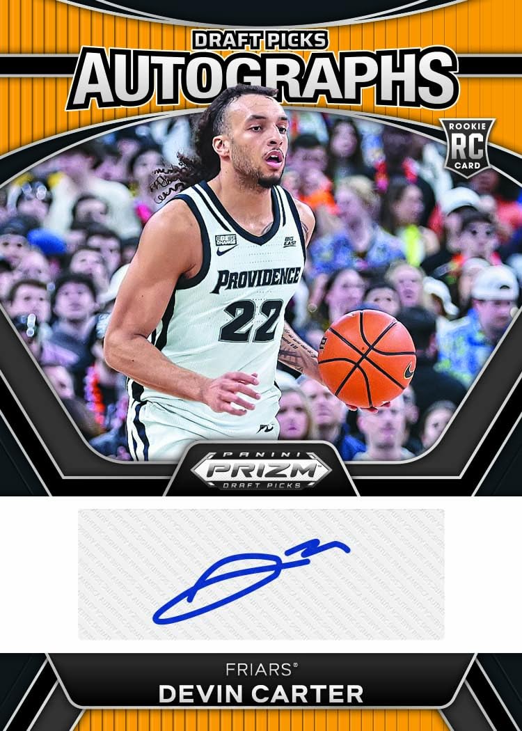 2024 Panini Prizm Draft Picks Collegiate Basketball Trading Card Box (Hobby)(4 Autographs)